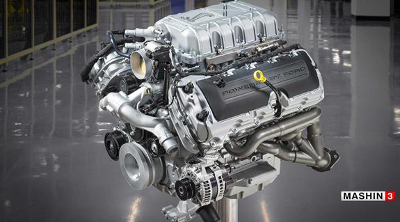 مراحل ساخت موتور دست ساز شلبی GT500